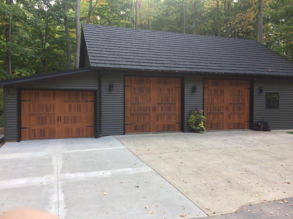 Three car garage door installation Bend Oregon